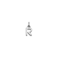 Buchstabe R aus 925 Sterling Silber rhodiniert BBU912/R