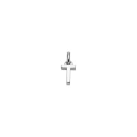 Buchstabe T aus 925 Sterling Silber rhodiniert BBU912/T