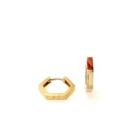 Creolen aus 8 Karat (333) Gelbgold
