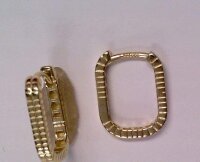 Creolen aus 8 Karat (333) Gelbgold