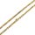 Goldkette Stegpanzer aus 8 Karat (333) Gelbgold 42cm - Made in Germany