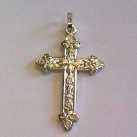 Kettenanhänger Kreuz aus 925 Sterling Silber