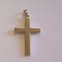 Kettenanhänger Kreuz aus 925 Sterling Silber