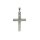 Kettenanhänger Kreuz, 925 Sterling Silber