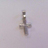Kettenanhänger Kreuz, 925 Sterling Silber,...