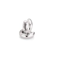 Scharnier-Creolen aus 925 Sterling Silber