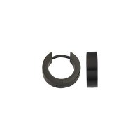 Scharniercreolen schwarz Stahl/IPB/Ø15x5mm BCRE01742