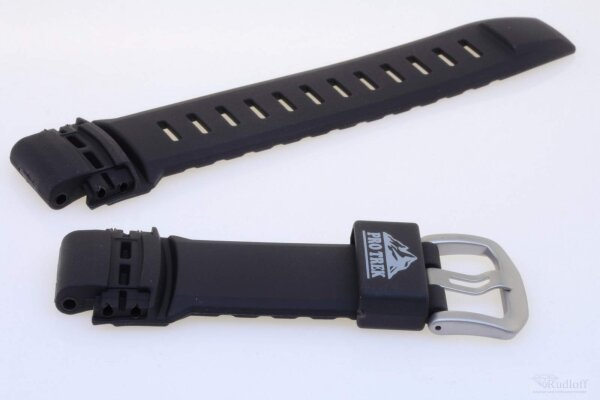 Original Casio Armband Resin PRG-250-1J PRW2500-1J PRG-250 watch strap black new