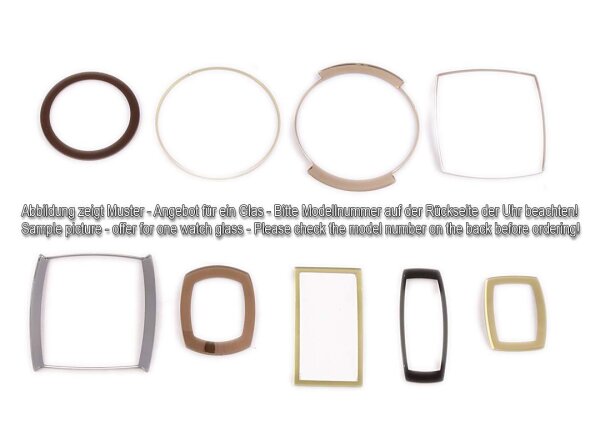 Ersatzglas für Fossil JR1353 Original Uhrglas