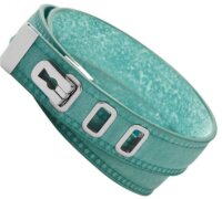 Fossil Damen Lederarmband JF00315040 aqua JF00315 Leder...