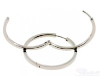Boccia Titanium Creolen Ohrschmuck 0516-03  poliert