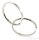 Boccia Titanium Creolen Ohrschmuck 0516-03  poliert