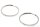 Boccia Titanium Creolen Ohrschmuck 0516-03  poliert