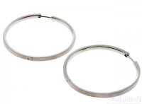 Boccia Titanium Creolen Ohrschmuck 0516-01  matt