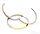 Boccia Titanium Creolen Ohrschmuck 0517-02 matt bicolor