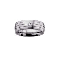 Edelstahl Partnerring BFRE9056