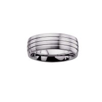 Edelstahl Partnerring BFRE9055