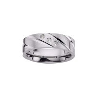 Edelstahl Partnerring BFRE9087