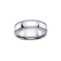 Edelstahl Partnerring BFRE9099