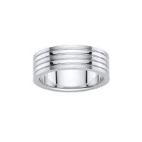 Edelstahl Partnerring BFRE9103