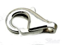 Schmuck Karabiner gewölbt barock 925 Sterling Silber