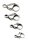 Schmuck Karabiner gewölbt Edelstahl 9088g-x verschiedene Größen lieferbar