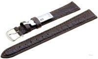 Uhrenarmband Ersatzband Leder Record dunkelbraun 3150-02...