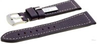 Fluco Lederband Serie PAN 35 Schrumpfleder lila 22mm Made...