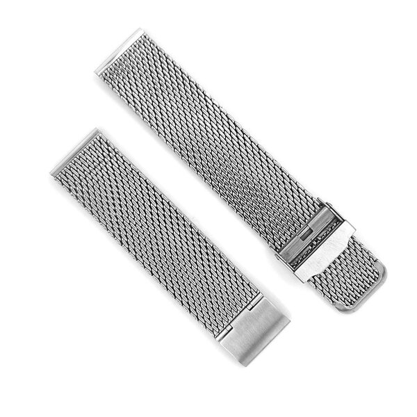 Massives Edelstahl Milanaise Uhrenarmband