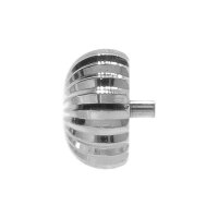 Krone für Armbanduhren Zwiebelform Edelstahl