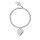 Armband „My Baby“ mit Herz-Gravurplatte und Schnuller 231840
