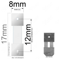 Pendelfeder für Standuhr, Großuhr Regulator...