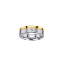 Edelstahl Partnerring BFRE9122