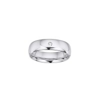 Edelstahl Partnerring BFRE9118