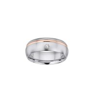 Edelstahl Partnerring BFRE9120
