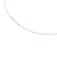 Boccia Collier aus Edelstahl/Titan 0802-0245