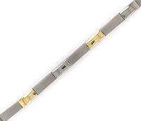 Boccia Damen-Armband Titan bicolor 03036-02