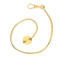 Taschenuhrkette aus Gold 333
