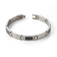 BOCCIA Titanium Herren-Armband 0333-01 Titan