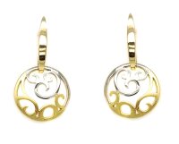 Ohrhänger aus echt 8 Karat (333) Gelbgold OH90312.101