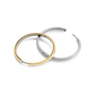 Boccia Titanium Creolen Titan Bicolor 0573-02