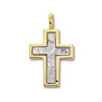 Anhänger Kreuz 8 Karat (333) Gelbgold...