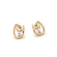 Ohrstecker aus 8 Karat (333) Gelbgold 20792680
