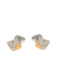 Damen-Ohrstecker aus 925 Sterling Silber matt/poliert...