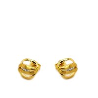 Damen-Ohrstecker aus 925 Sterling Silber matt/poliert...