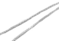 Halskette Königskette 925 Sterling Silber 4mm