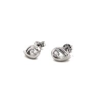 Ohrstecker aus 925 Sterling Silber rhodiniert