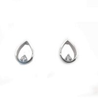 Ohrstecker aus 925 Sterling Silber rhodiniert