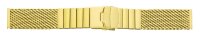 Edelstahl Uhrenarmband vergoldet –...
