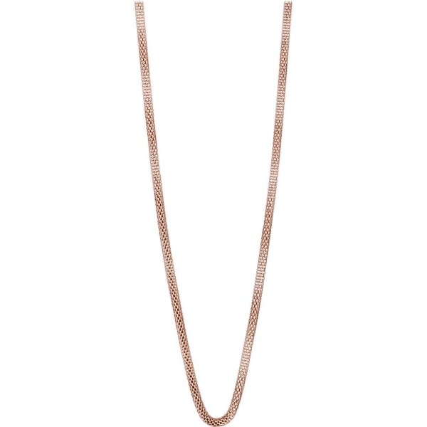 BERING Damen-Kette Milanaise für Charms Edelstahl rosé 423-30-X0